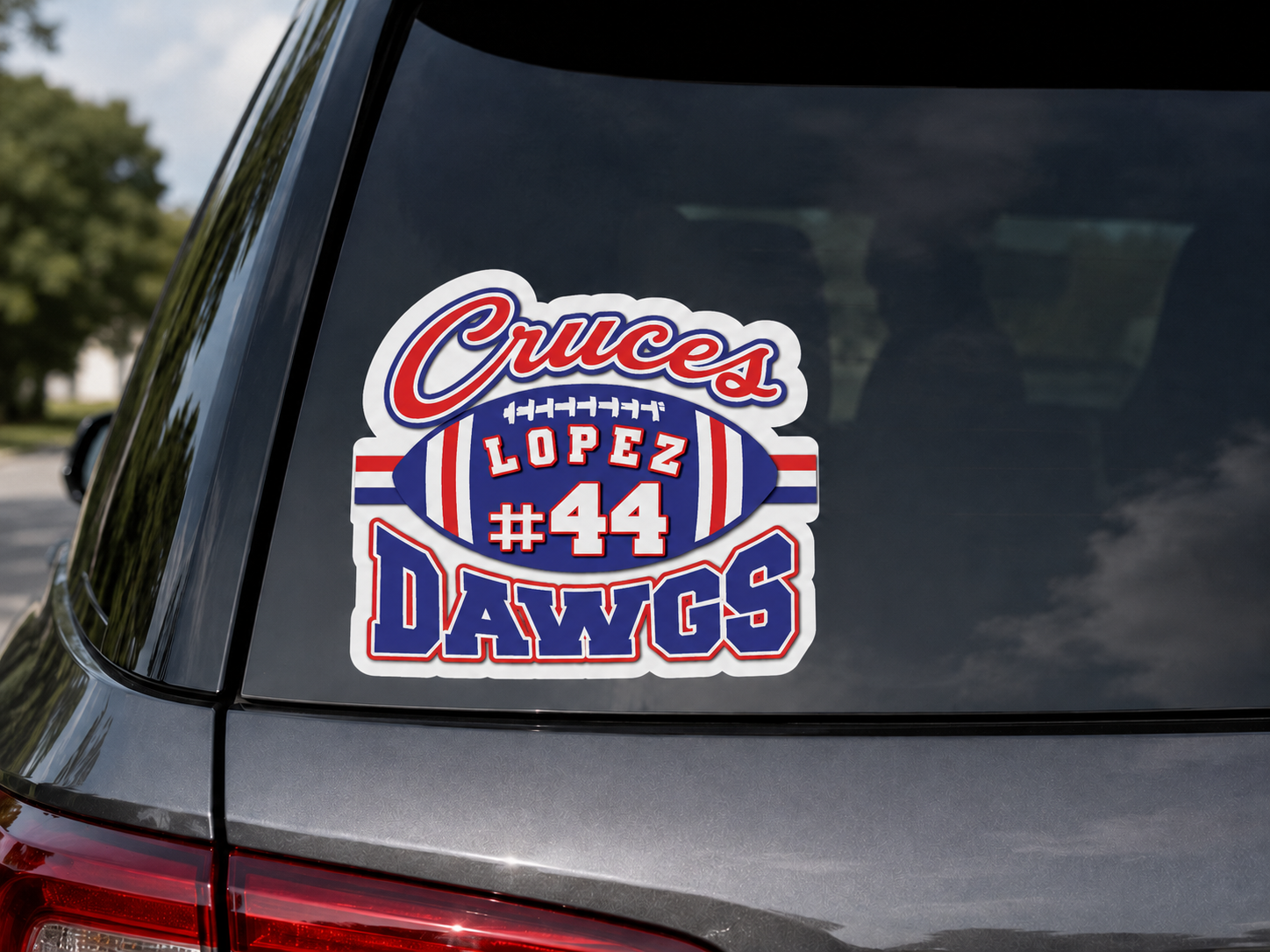 Decal template preview